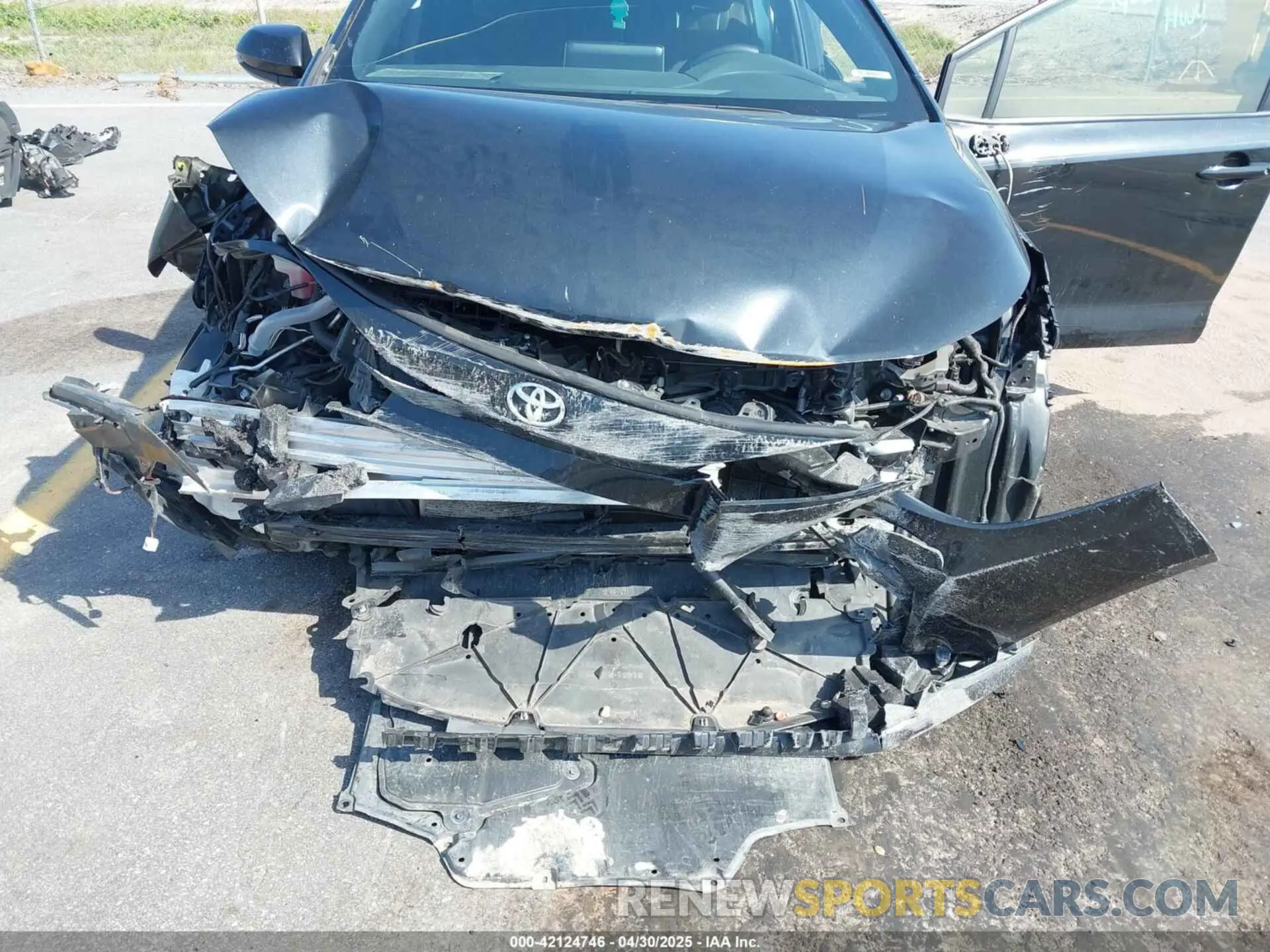 6 Photograph of a damaged car JTDS4MCE2MJ057442 TOYOTA COROLLA 2021