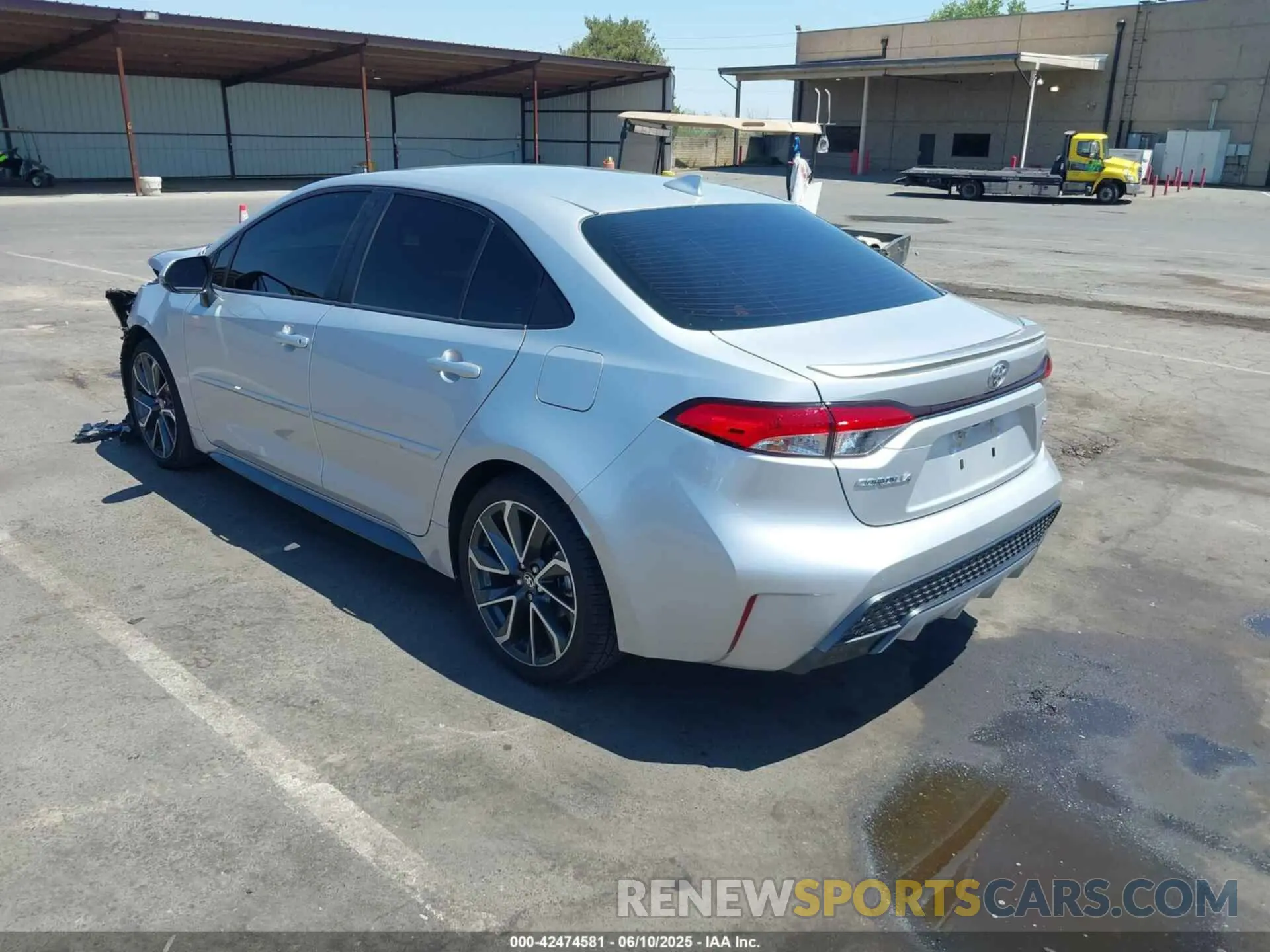 3 Фотография поврежденного автомобиля JTDS4MCE2MJ059885 TOYOTA COROLLA 2021