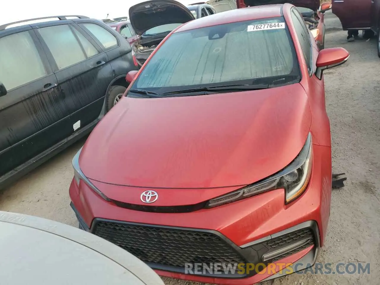 5 Photograph of a damaged car JTDS4MCE3MJ055988 TOYOTA COROLLA 2021