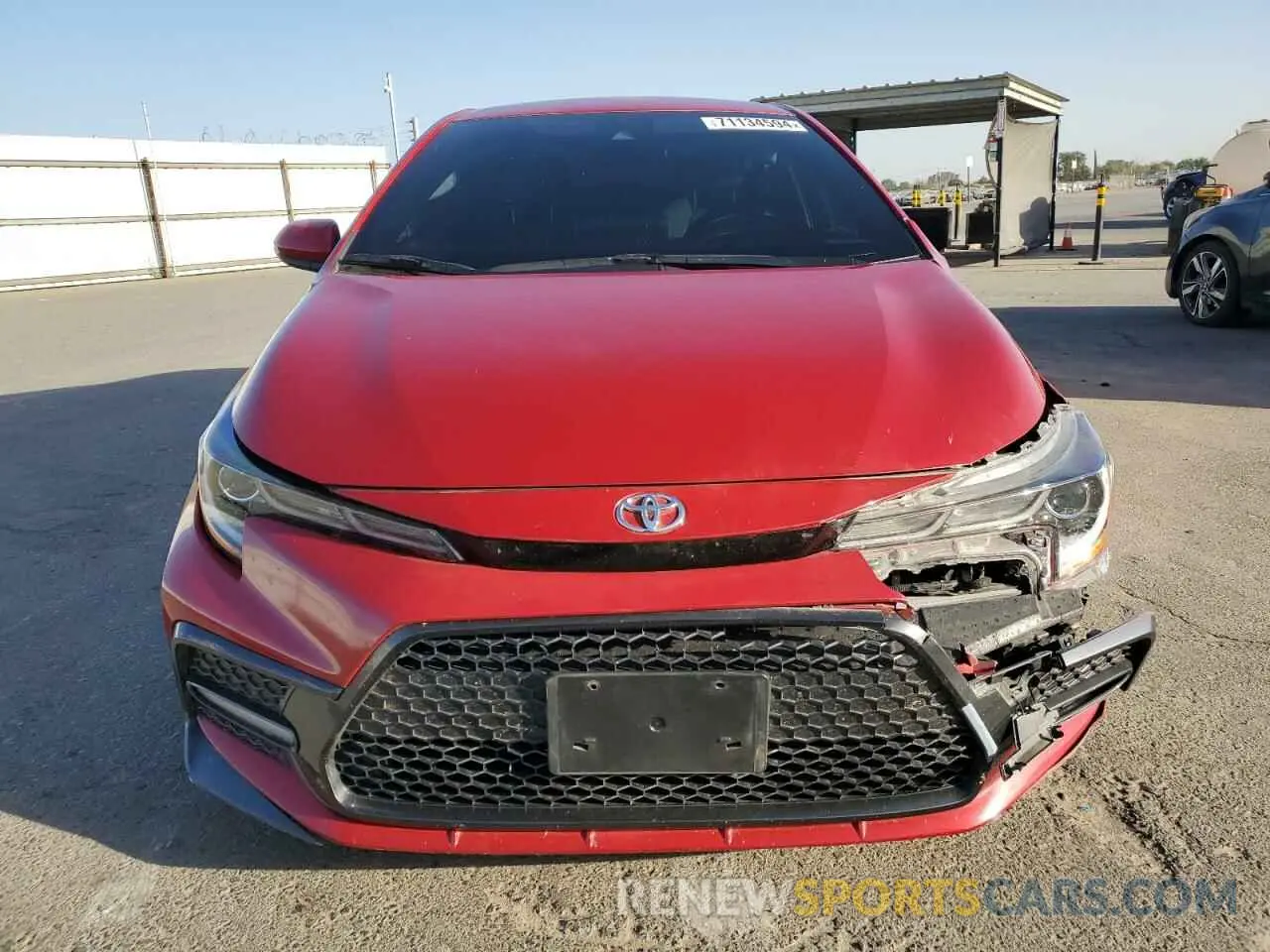 5 Photograph of a damaged car JTDS4MCE3MJ062522 TOYOTA COROLLA 2021