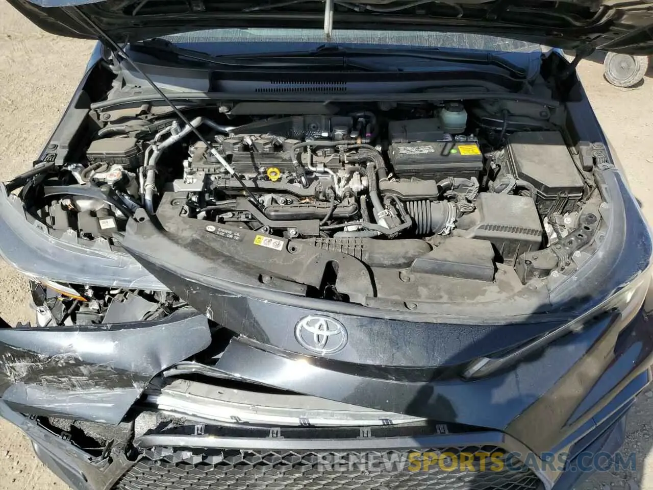 11 Photograph of a damaged car JTDS4MCE3MJ077490 TOYOTA COROLLA 2021