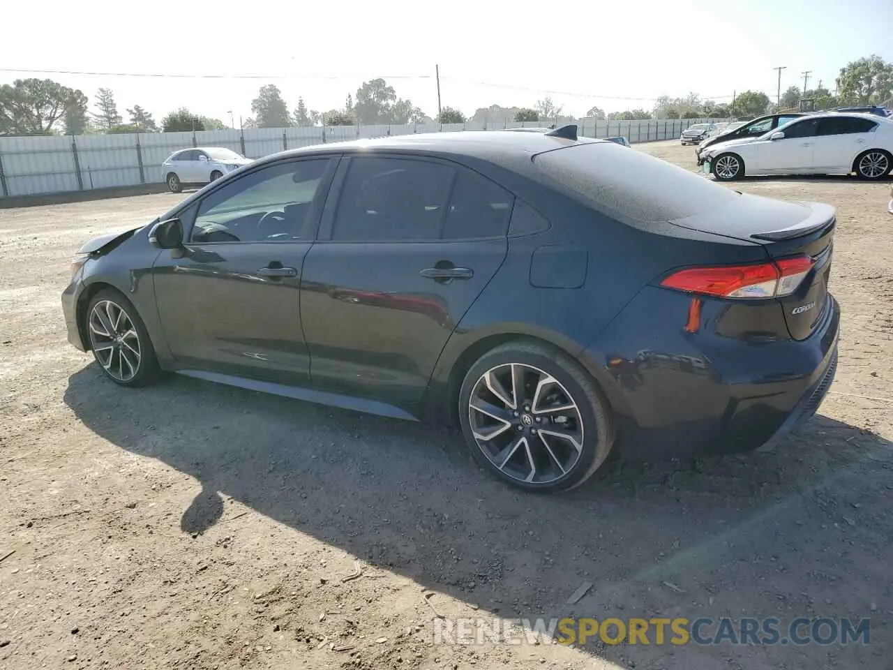 2 Photograph of a damaged car JTDS4MCE3MJ077490 TOYOTA COROLLA 2021