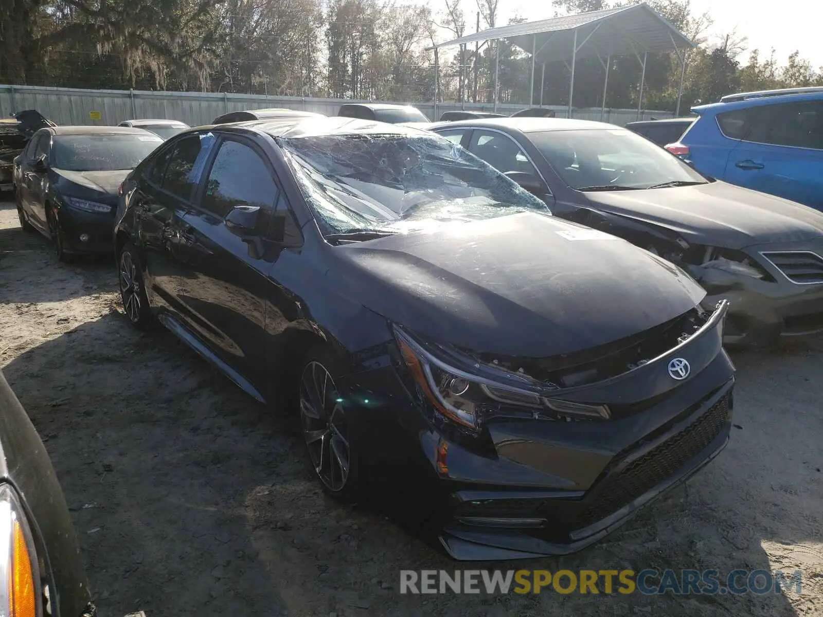 1 Фотография поврежденного автомобиля JTDS4MCE4MJ059404 TOYOTA COROLLA 2021