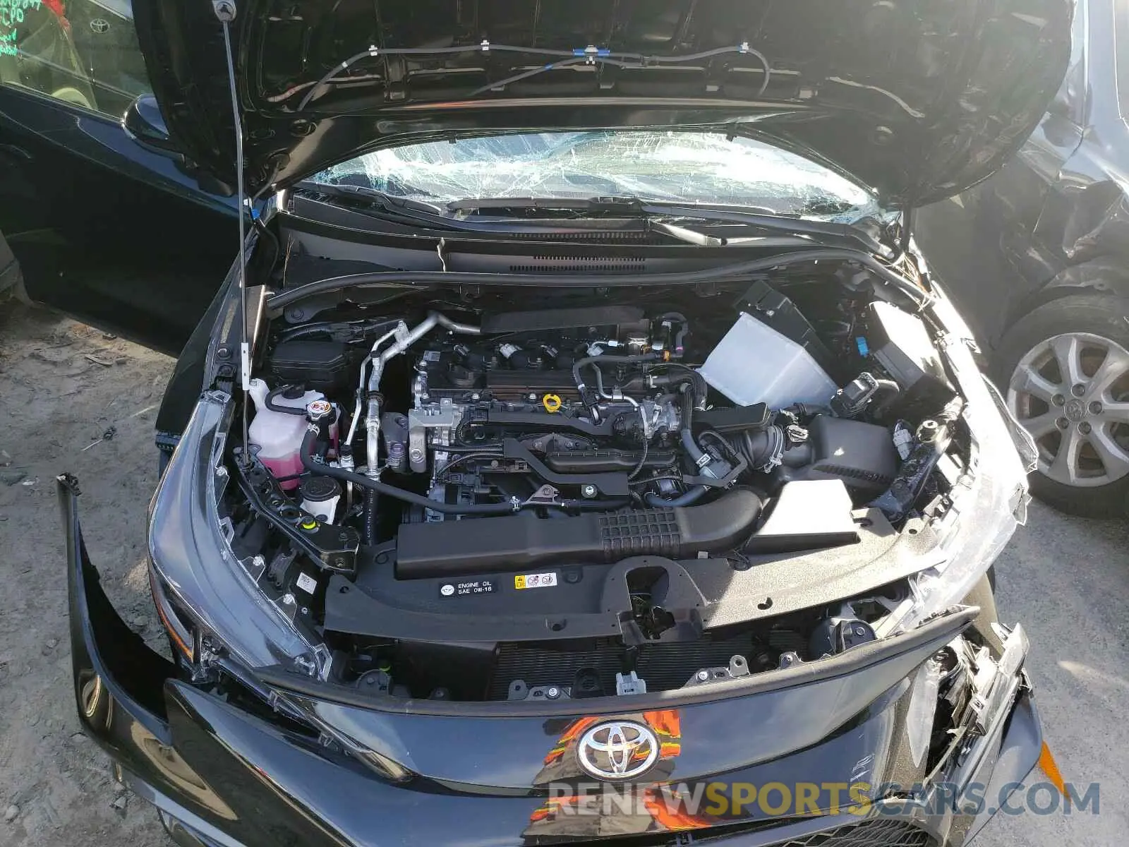 7 Фотография поврежденного автомобиля JTDS4MCE4MJ059404 TOYOTA COROLLA 2021
