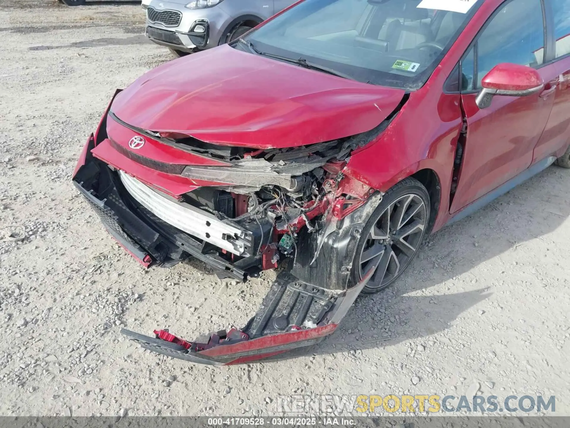 6 Photograph of a damaged car JTDS4MCE4MJ063503 TOYOTA COROLLA 2021