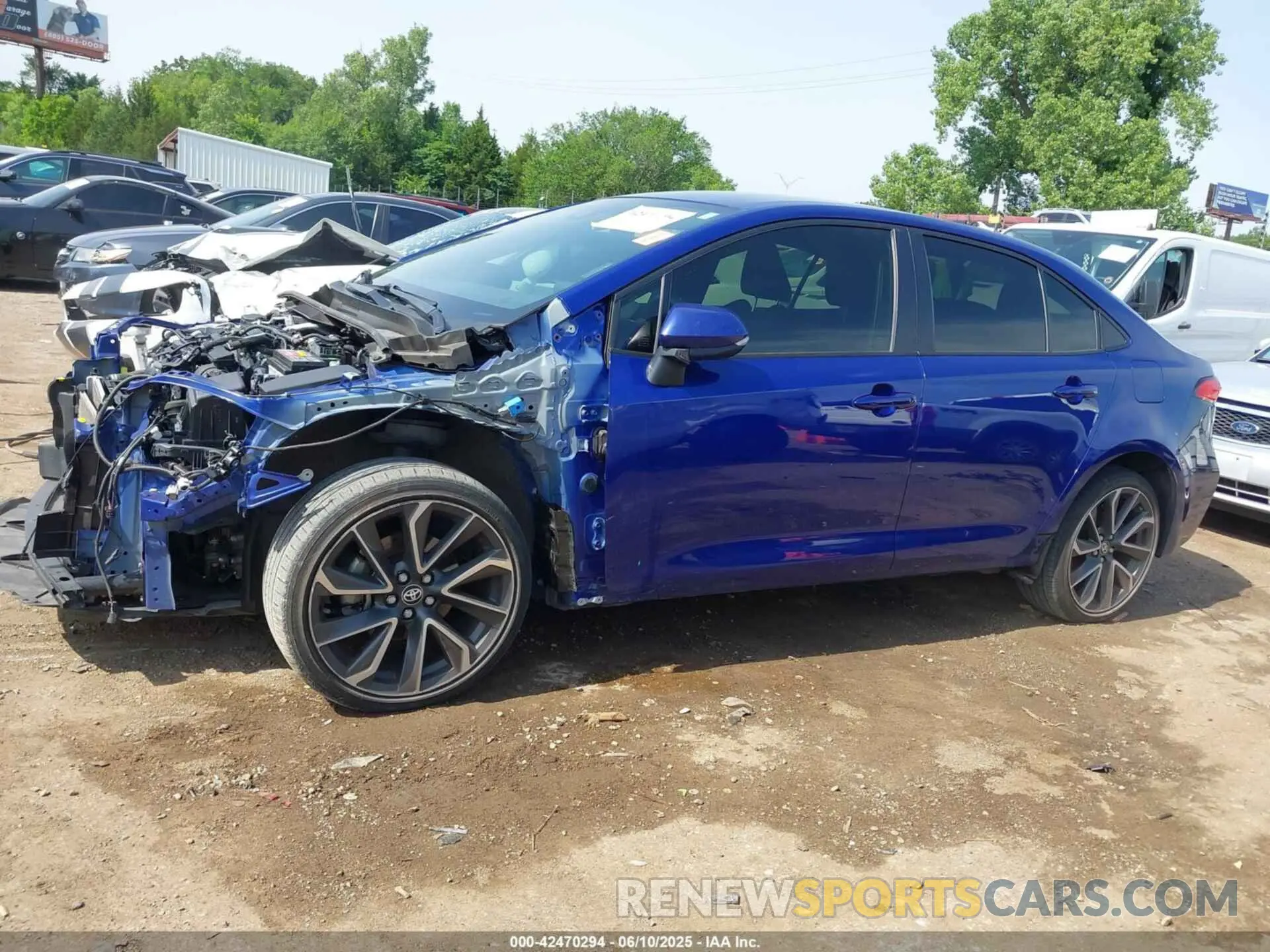 14 Photograph of a damaged car JTDS4MCE4MJ072184 TOYOTA COROLLA 2021