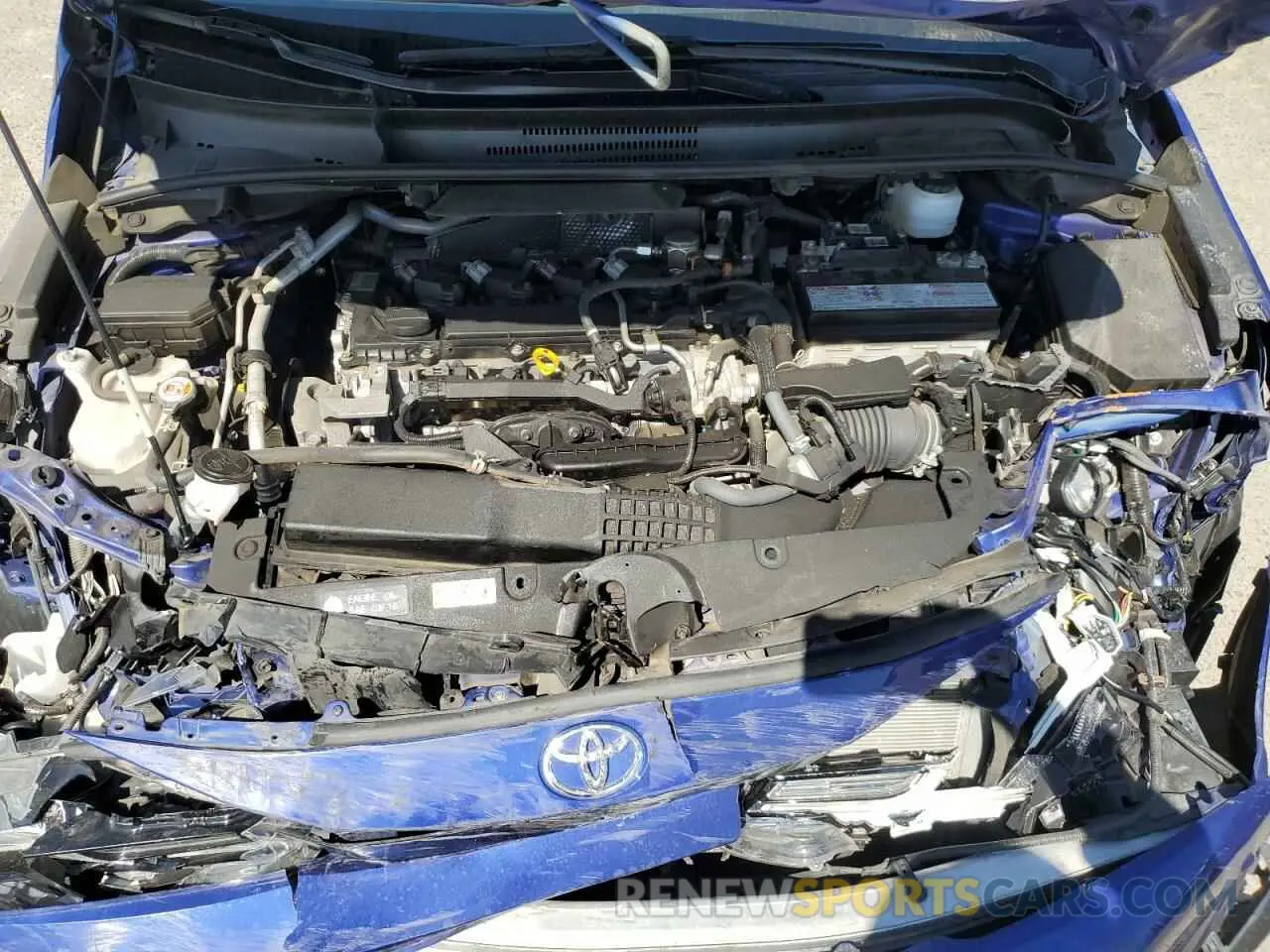 11 Photograph of a damaged car JTDS4MCE4MJ075618 TOYOTA COROLLA 2021