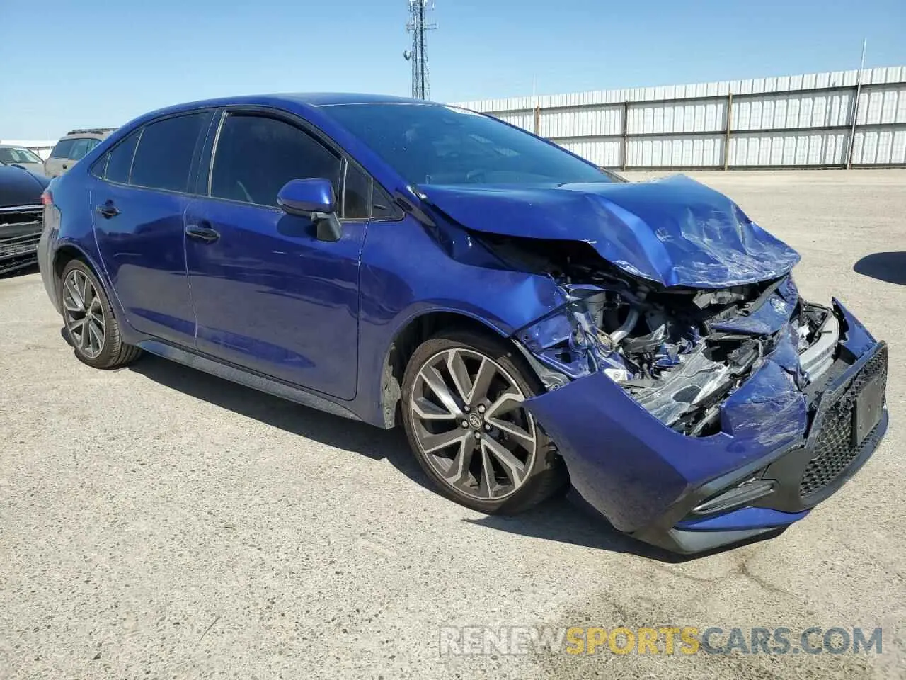 4 Photograph of a damaged car JTDS4MCE4MJ075618 TOYOTA COROLLA 2021