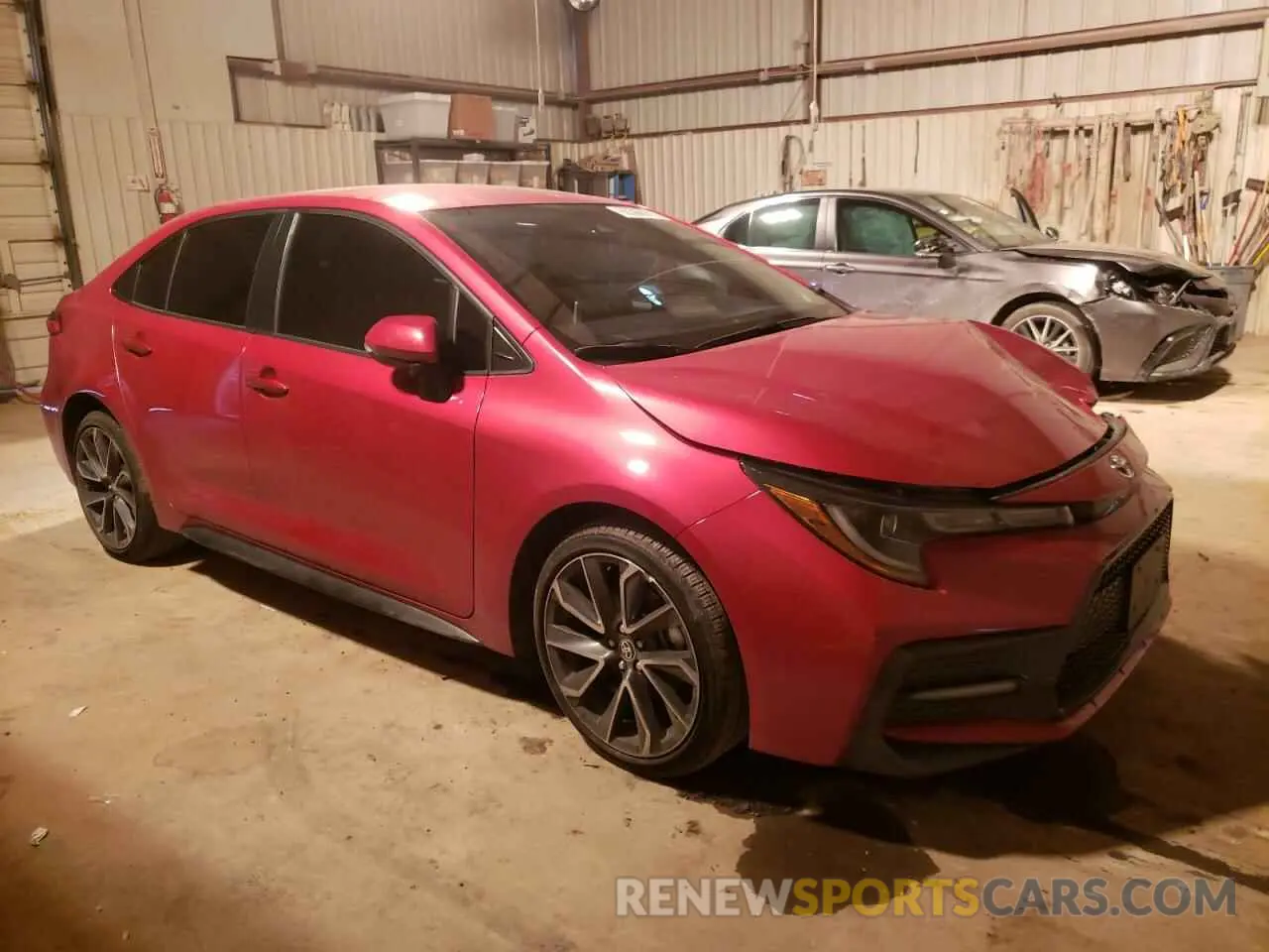 4 Photograph of a damaged car JTDS4MCE5MJ056219 TOYOTA COROLLA 2021