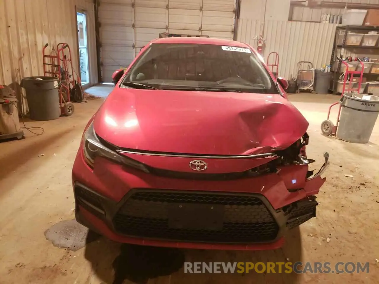 5 Photograph of a damaged car JTDS4MCE5MJ056219 TOYOTA COROLLA 2021