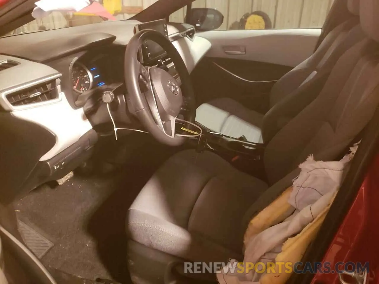7 Photograph of a damaged car JTDS4MCE5MJ056219 TOYOTA COROLLA 2021