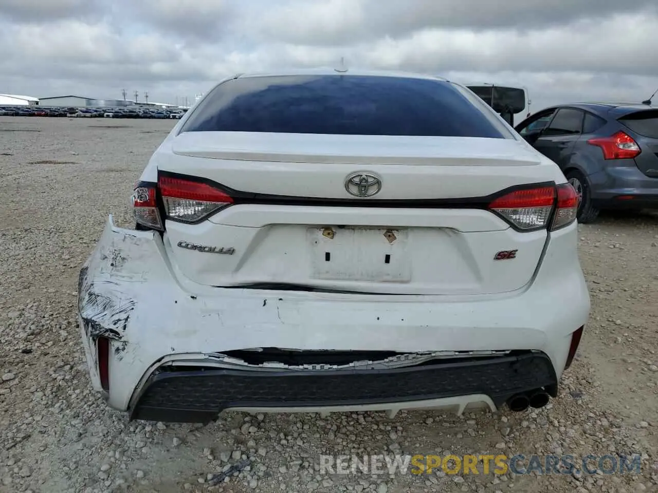 6 Photograph of a damaged car JTDS4MCE5MJ064725 TOYOTA COROLLA 2021