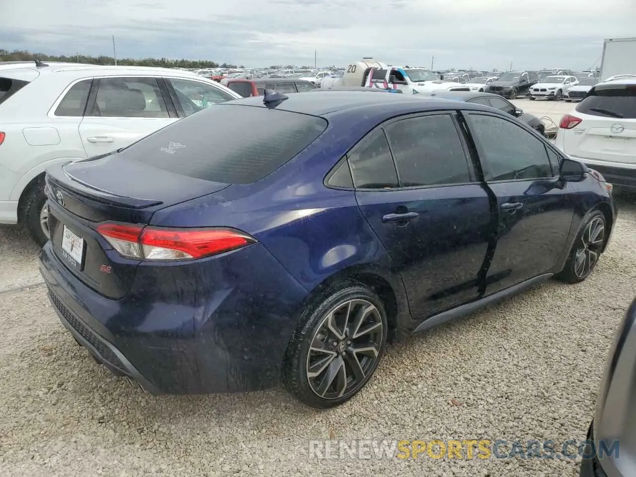 3 Фотография поврежденного автомобиля JTDS4MCE5MJ070959 TOYOTA COROLLA 2021