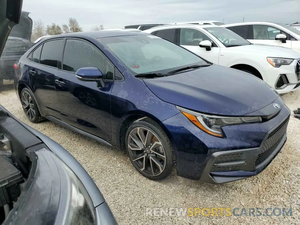 4 Фотография поврежденного автомобиля JTDS4MCE5MJ070959 TOYOTA COROLLA 2021