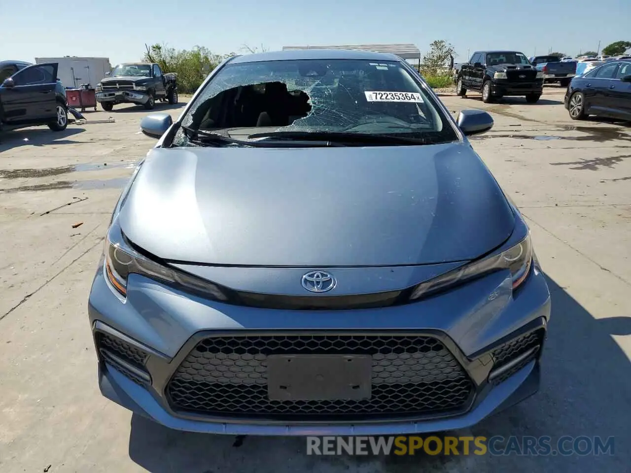 5 Photograph of a damaged car JTDS4MCE6MJ056259 TOYOTA COROLLA 2021