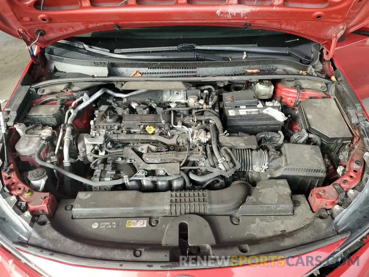 11 Photograph of a damaged car JTDS4MCE6MJ064023 TOYOTA COROLLA 2021