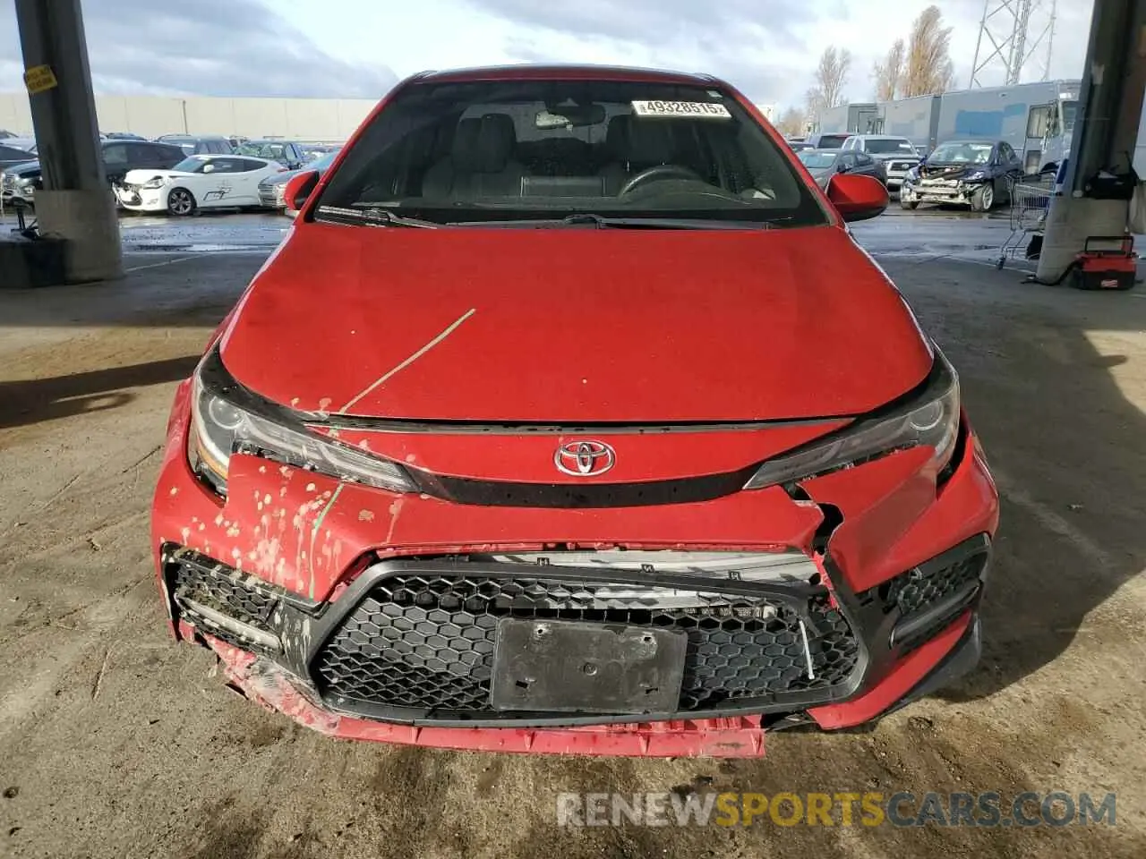5 Photograph of a damaged car JTDS4MCE6MJ064023 TOYOTA COROLLA 2021