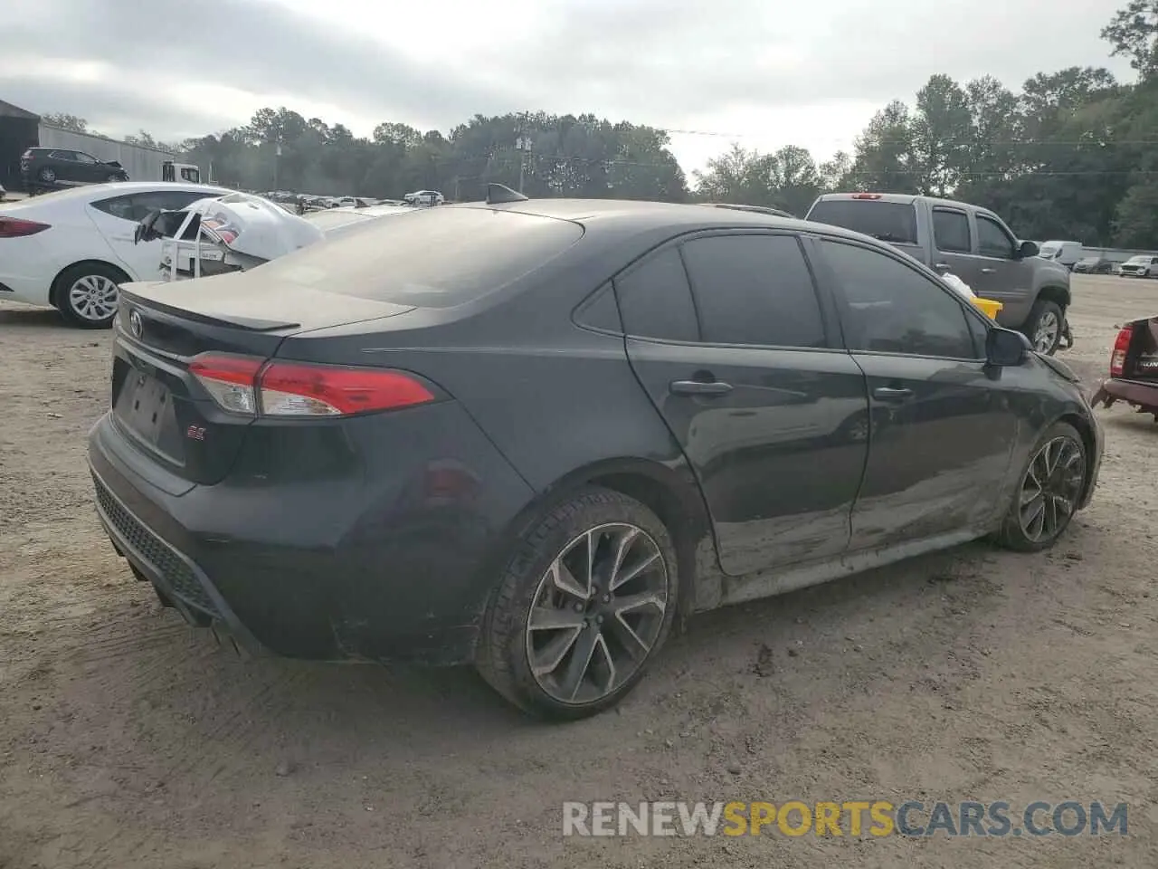 3 Photograph of a damaged car JTDS4MCE6MJ072803 TOYOTA COROLLA 2021