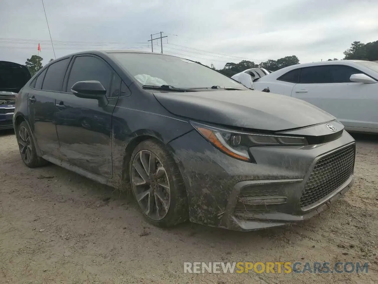 4 Photograph of a damaged car JTDS4MCE6MJ072803 TOYOTA COROLLA 2021