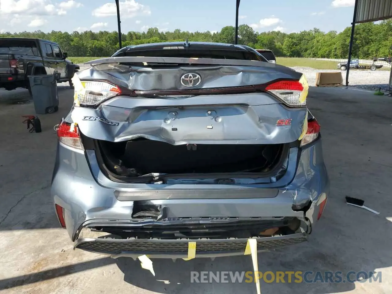 6 Photograph of a damaged car JTDS4MCE6MJ076706 TOYOTA COROLLA 2021