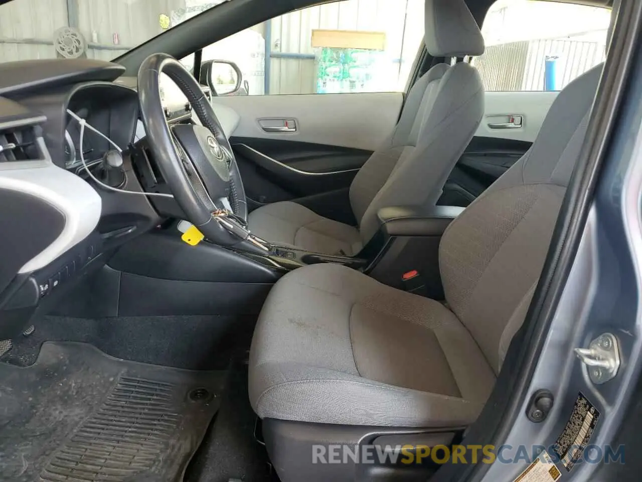 7 Photograph of a damaged car JTDS4MCE6MJ076706 TOYOTA COROLLA 2021