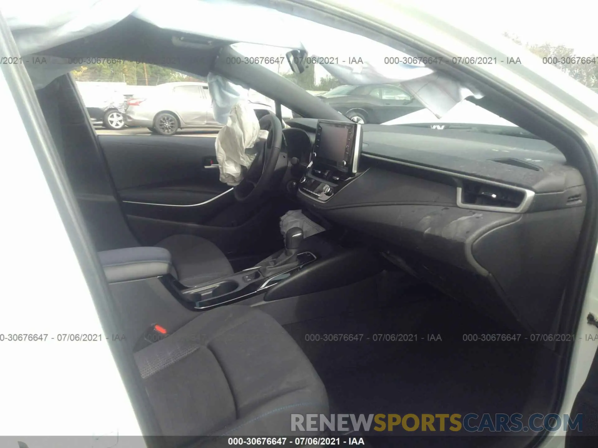 5 Photograph of a damaged car JTDS4MCE6MJ077189 TOYOTA COROLLA 2021