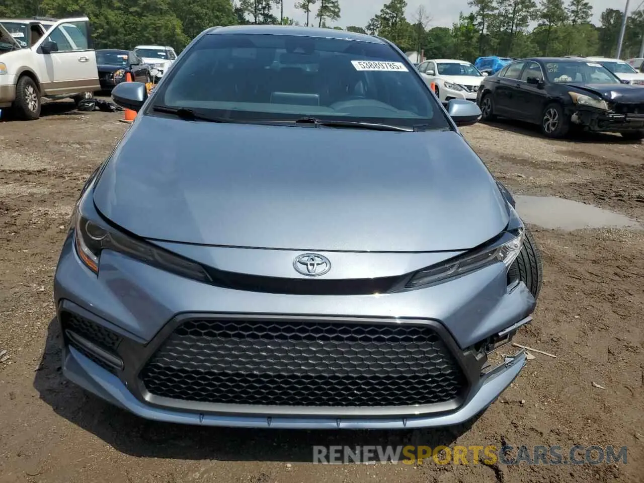 5 Photograph of a damaged car JTDS4MCE7MJ057727 TOYOTA COROLLA 2021