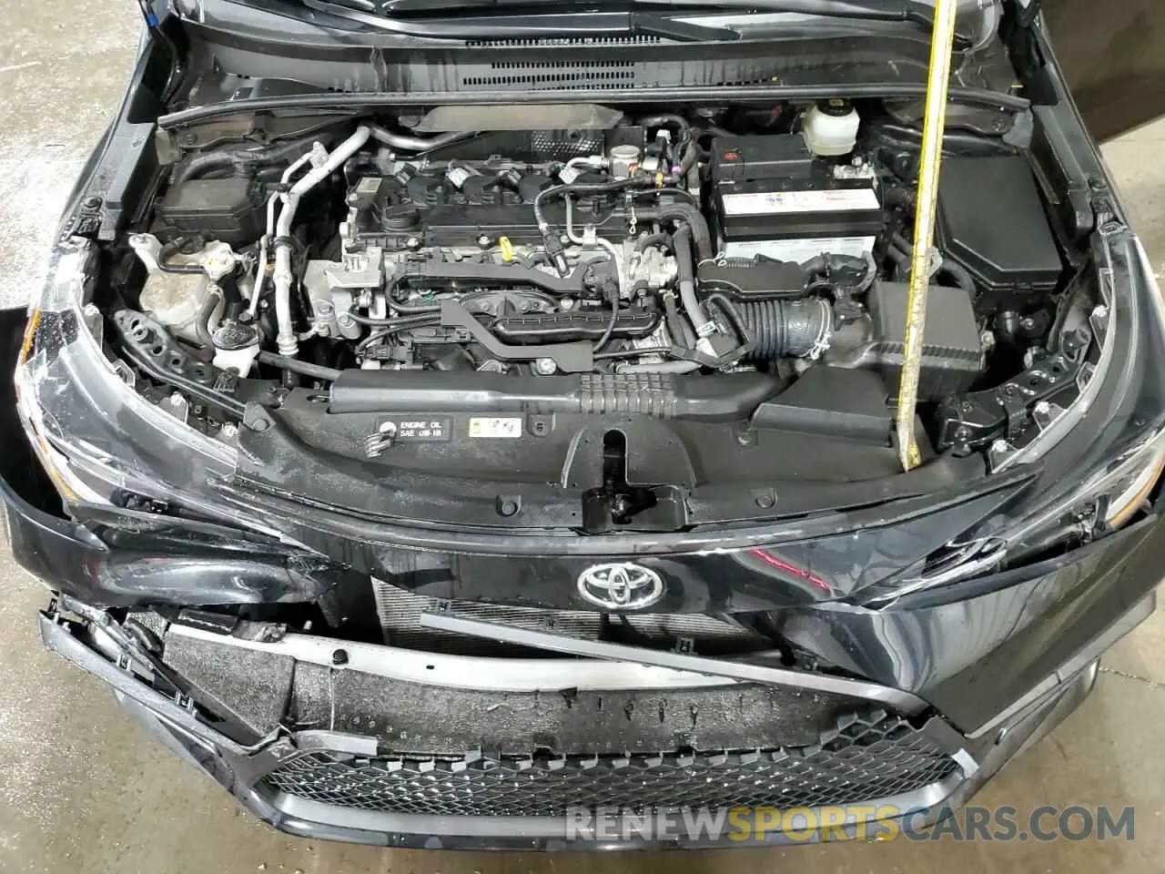11 Photograph of a damaged car JTDS4MCE7MJ062233 TOYOTA COROLLA 2021