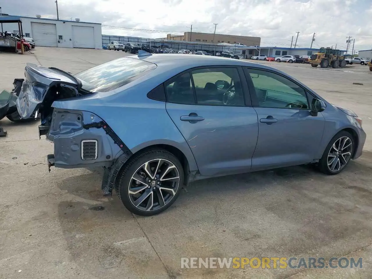 3 Photograph of a damaged car JTDS4MCE7MJ065634 TOYOTA COROLLA 2021