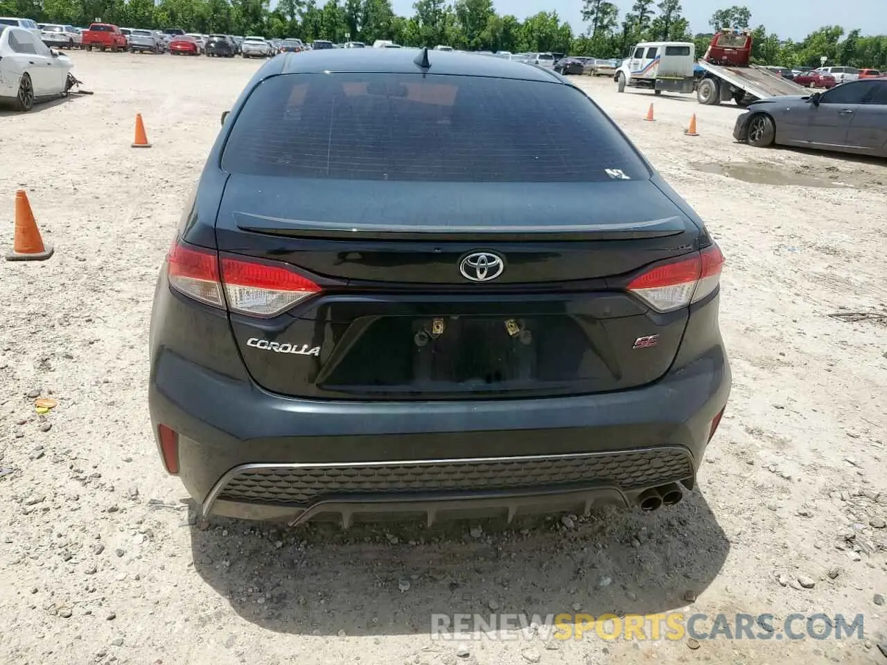 6 Фотография поврежденного автомобиля JTDS4MCE7MJ069957 TOYOTA COROLLA 2021