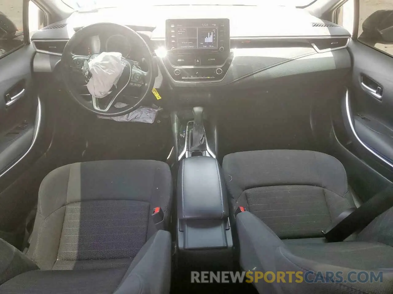 8 Фотография поврежденного автомобиля JTDS4MCE7MJ069957 TOYOTA COROLLA 2021