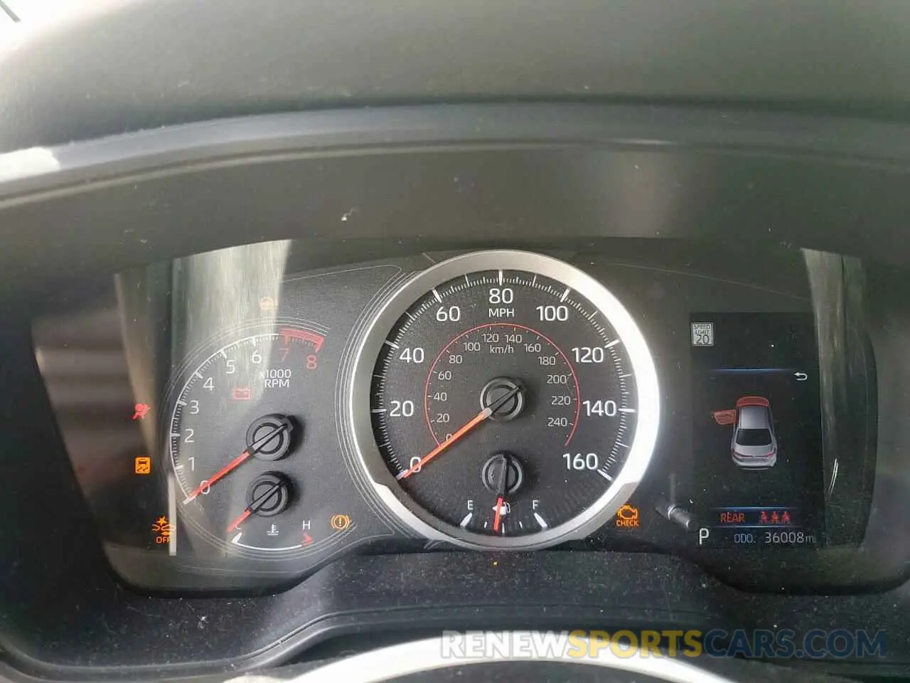 9 Фотография поврежденного автомобиля JTDS4MCE7MJ069957 TOYOTA COROLLA 2021