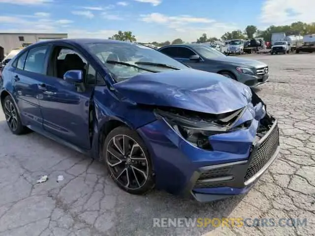 11 Photograph of a damaged car JTDS4MCE7MJ076522 TOYOTA COROLLA 2021