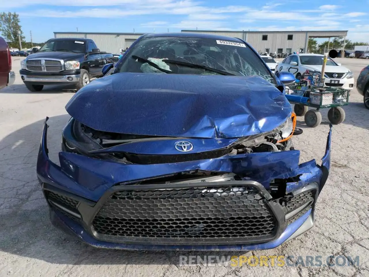 5 Photograph of a damaged car JTDS4MCE7MJ076522 TOYOTA COROLLA 2021