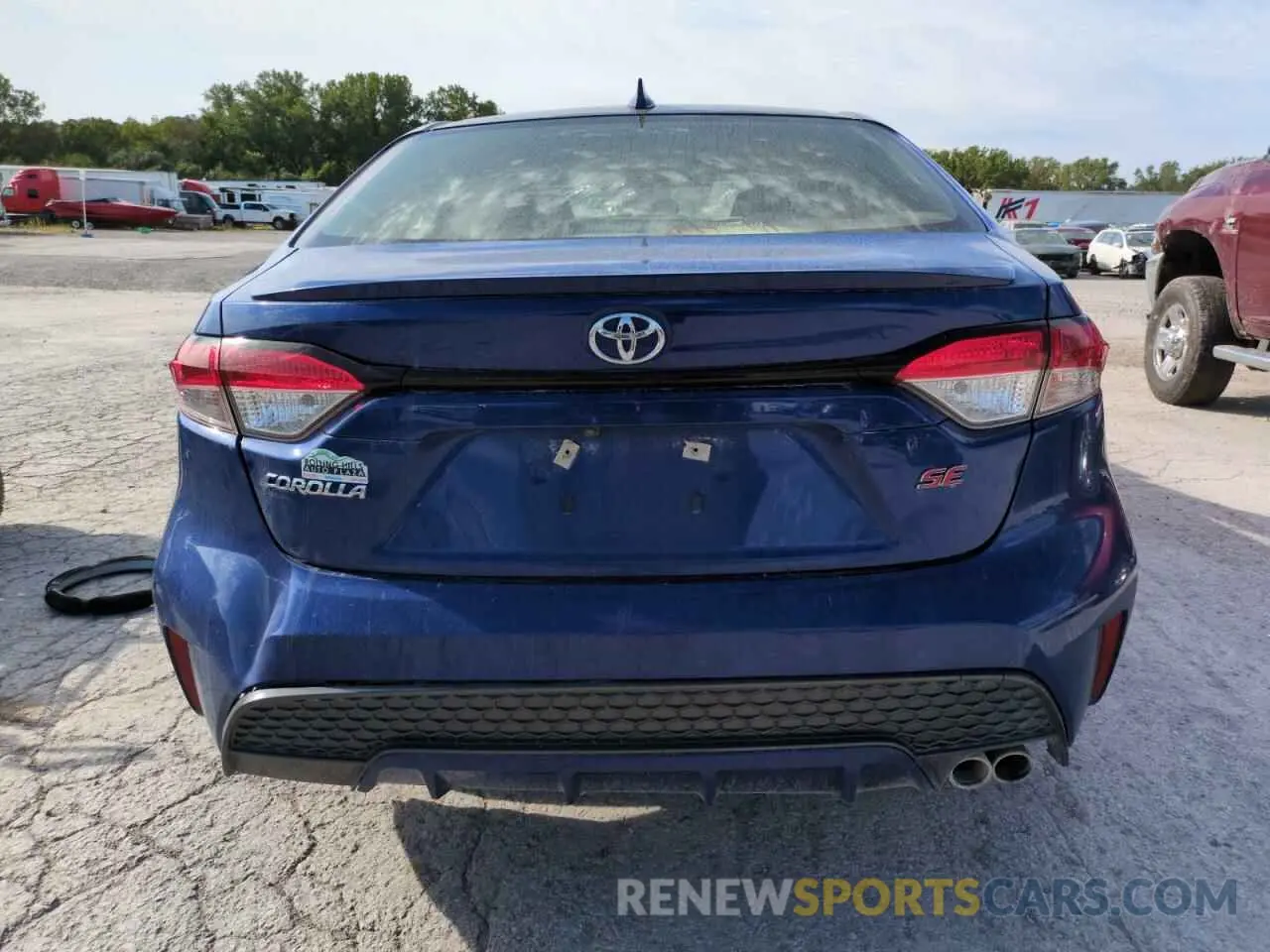 6 Photograph of a damaged car JTDS4MCE7MJ076522 TOYOTA COROLLA 2021