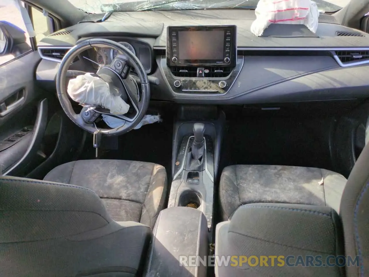 8 Photograph of a damaged car JTDS4MCE7MJ076522 TOYOTA COROLLA 2021