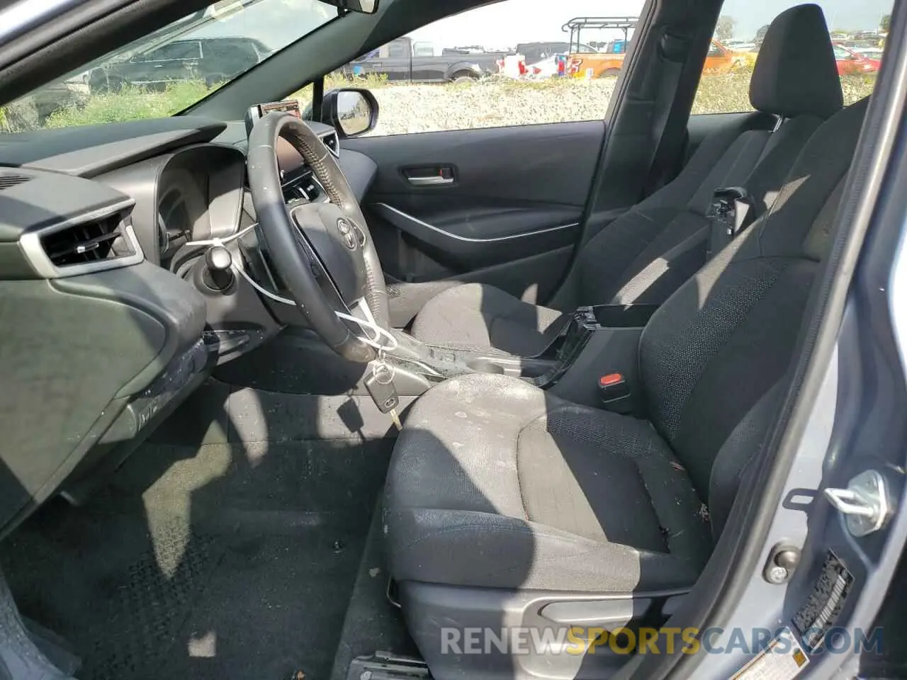 7 Фотография поврежденного автомобиля JTDS4MCE8MJ057221 TOYOTA COROLLA 2021