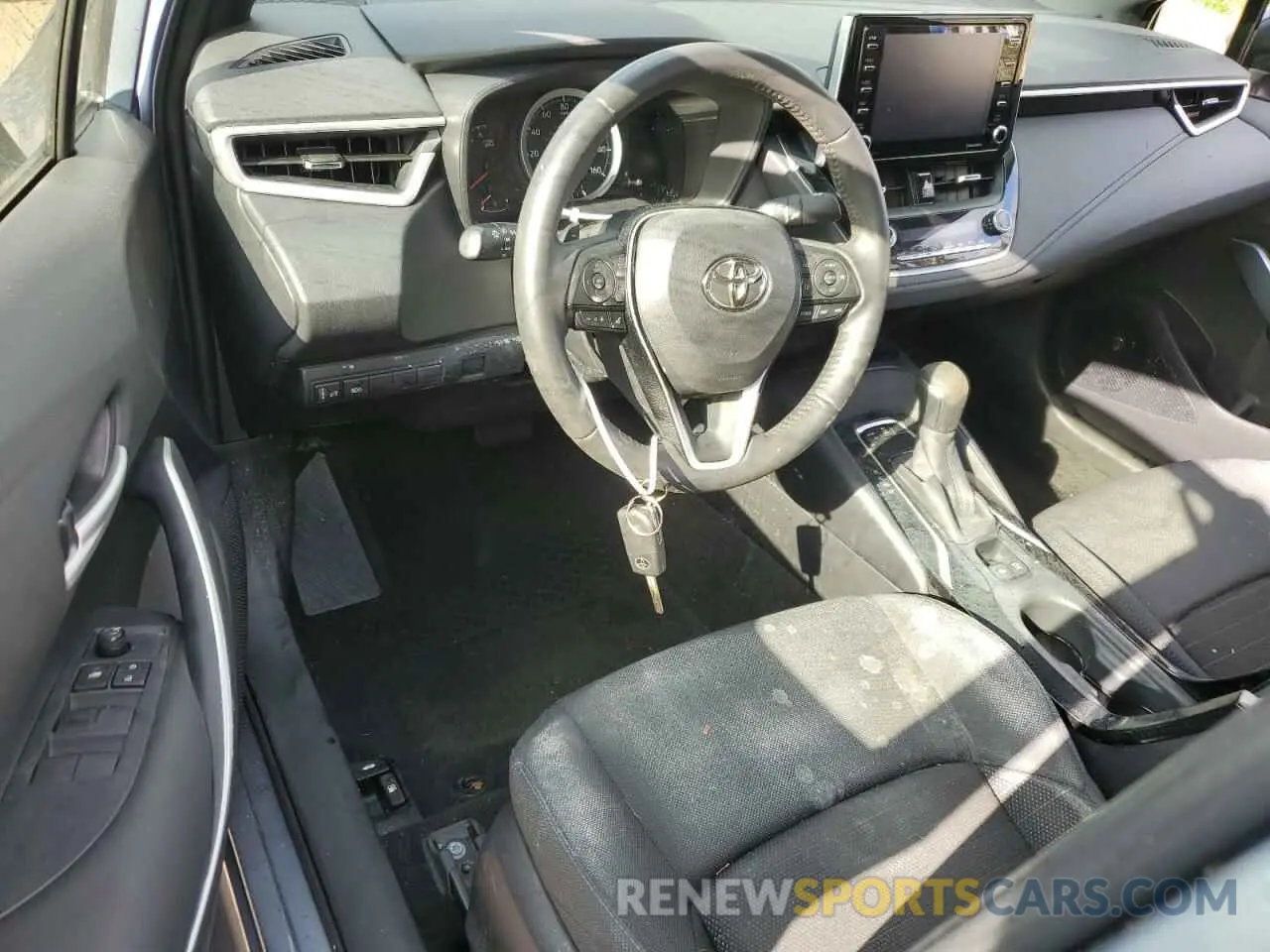 8 Фотография поврежденного автомобиля JTDS4MCE8MJ057221 TOYOTA COROLLA 2021