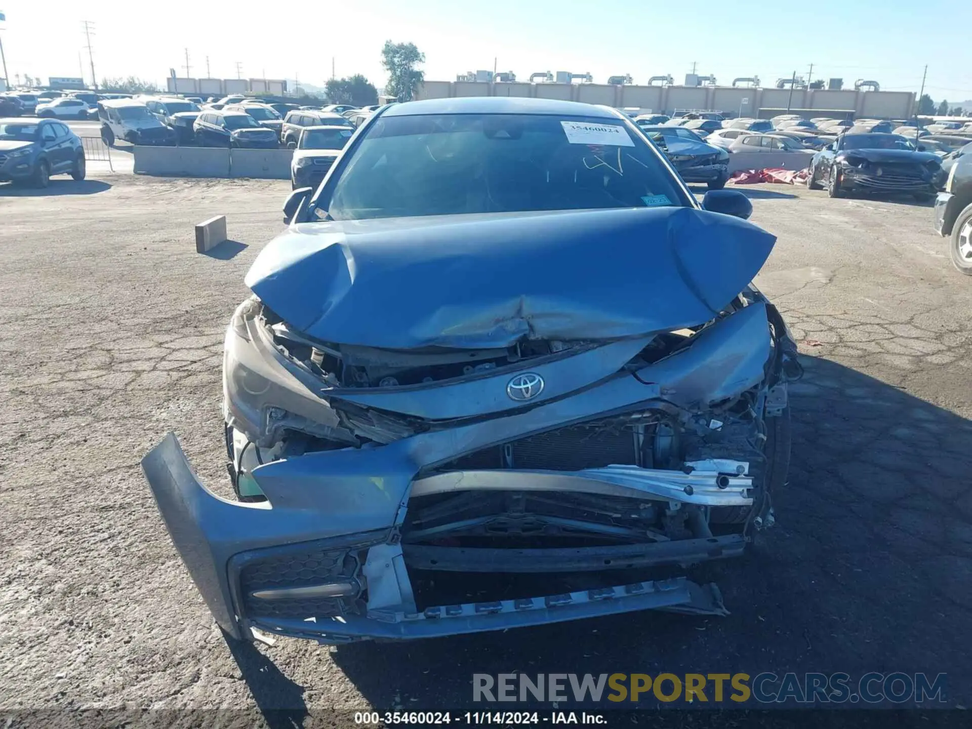 12 Photograph of a damaged car JTDS4MCE8MJ063066 TOYOTA COROLLA 2021