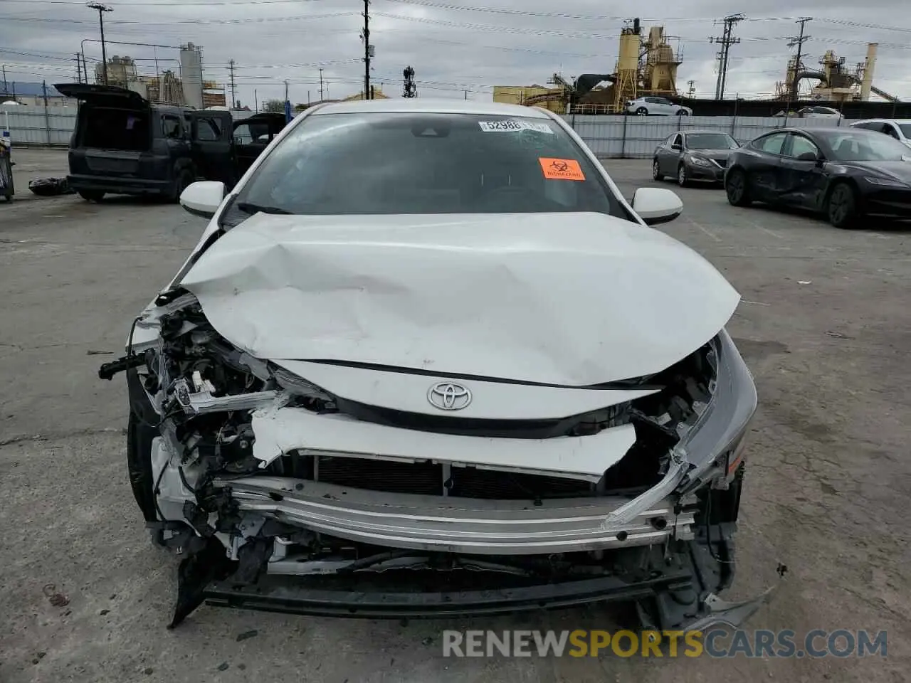 5 Photograph of a damaged car JTDS4MCE8MJ065366 TOYOTA COROLLA 2021