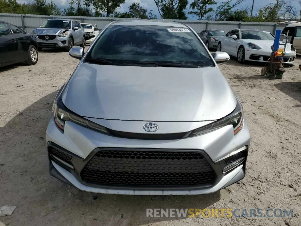 5 Photograph of a damaged car JTDS4MCE8MJ065478 TOYOTA COROLLA 2021