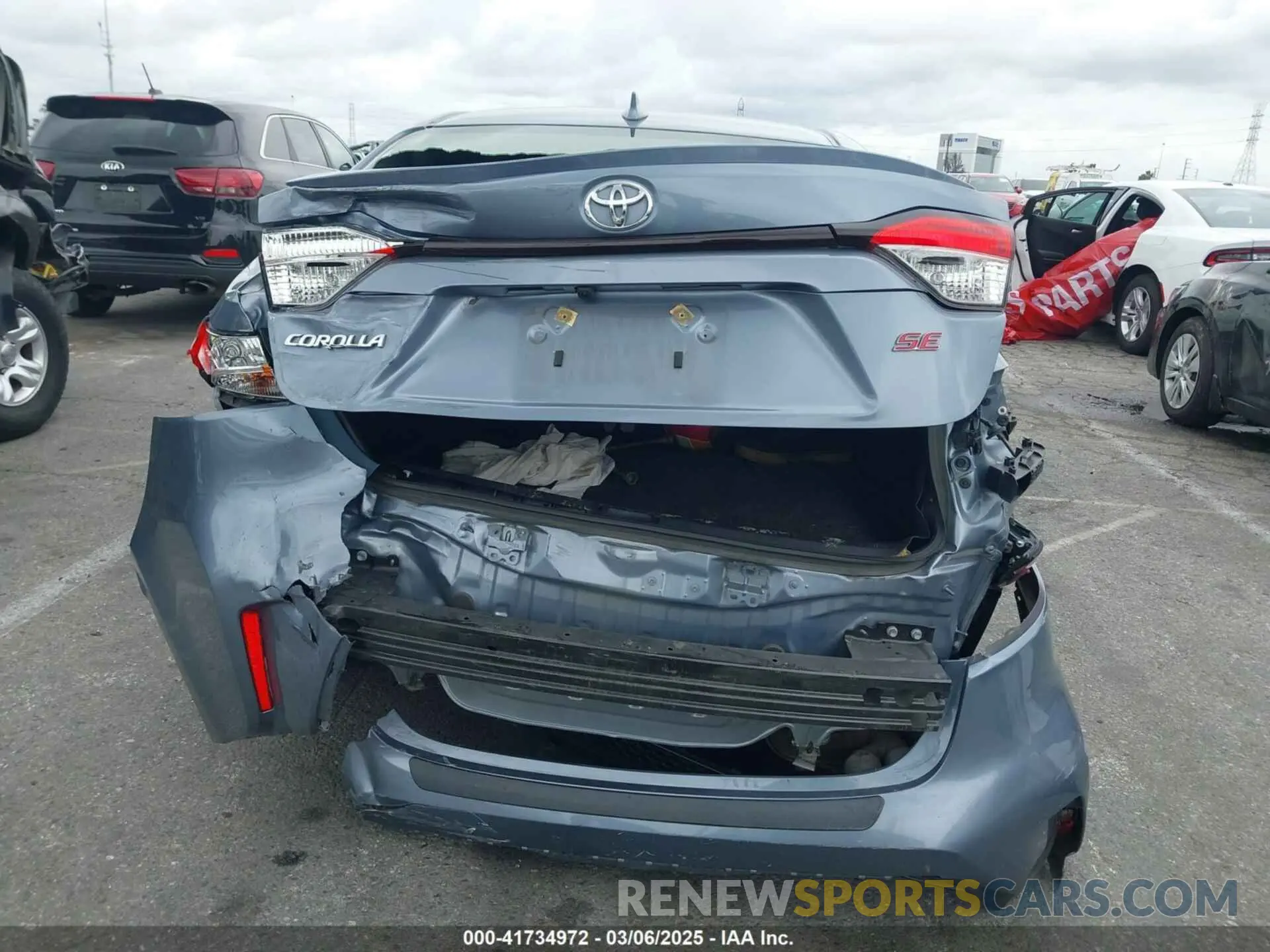 16 Фотография поврежденного автомобиля JTDS4MCE8MJ065982 TOYOTA COROLLA 2021