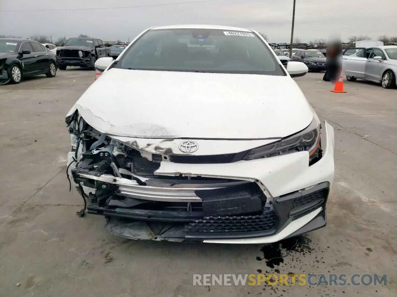 5 Photograph of a damaged car JTDS4MCE9MJ055607 TOYOTA COROLLA 2021