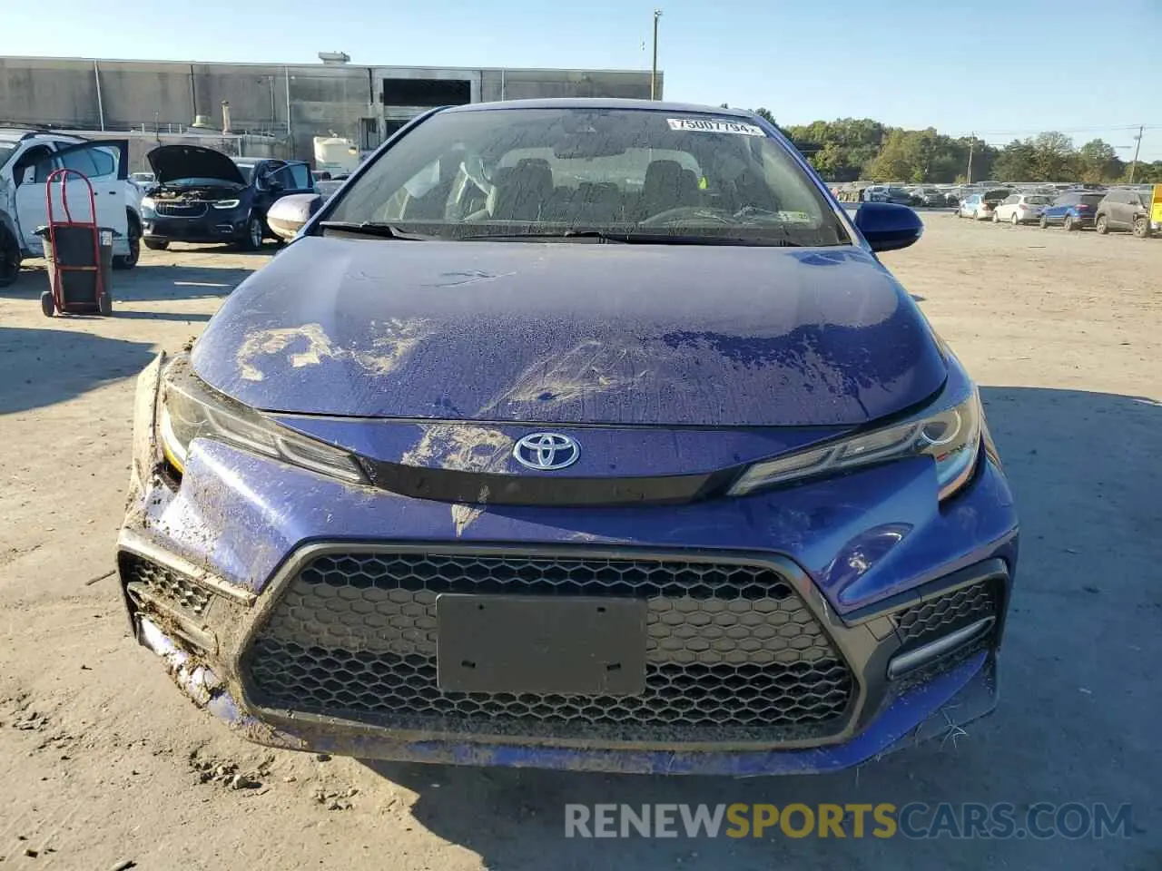 5 Photograph of a damaged car JTDS4MCE9MJ063643 TOYOTA COROLLA 2021
