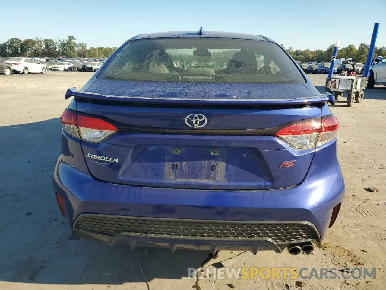 6 Photograph of a damaged car JTDS4MCE9MJ063643 TOYOTA COROLLA 2021