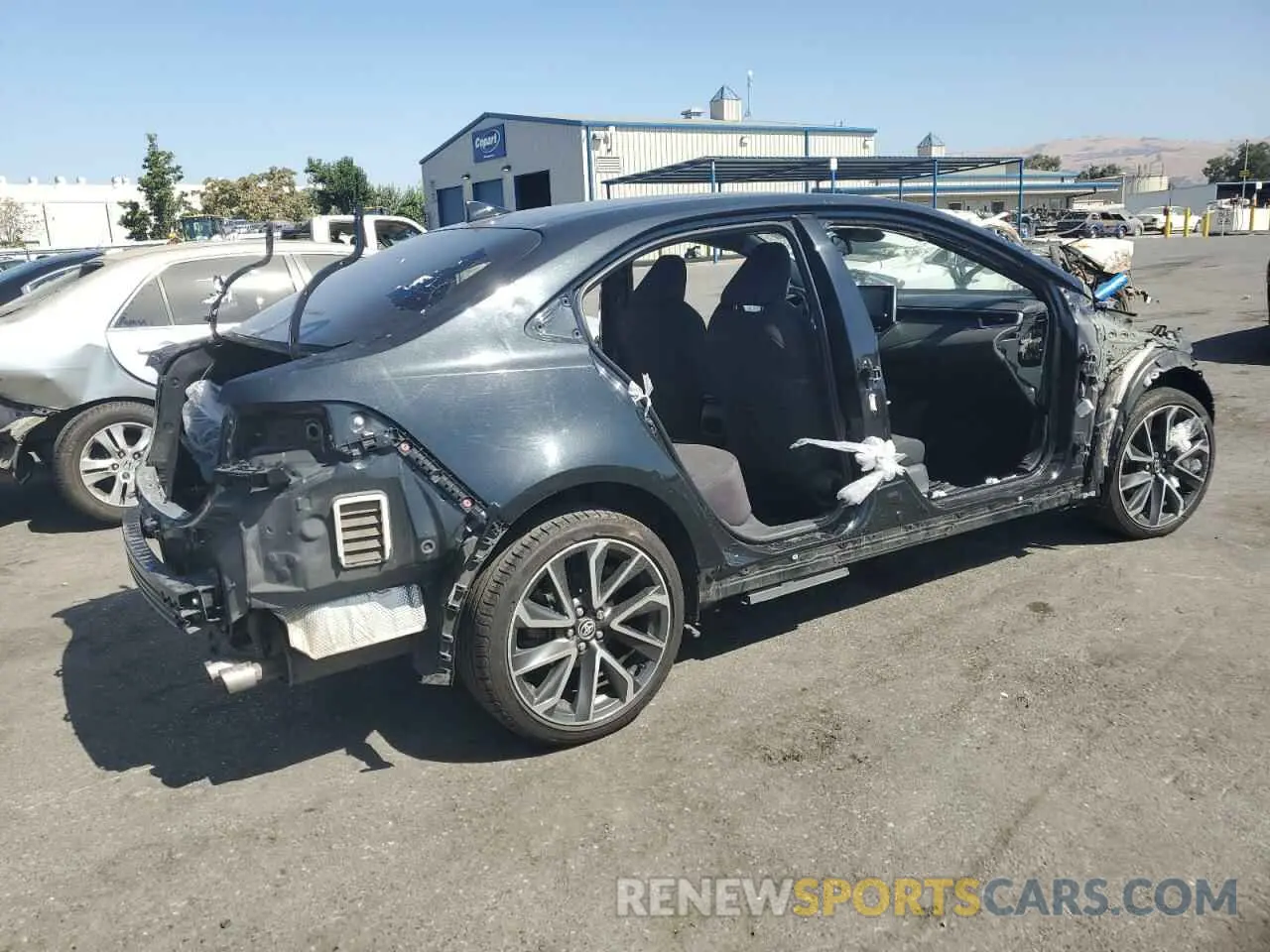3 Photograph of a damaged car JTDS4MCE9MJ065697 TOYOTA COROLLA 2021
