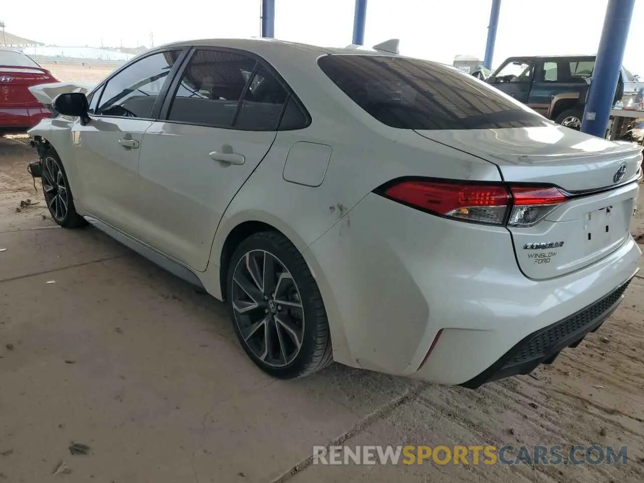 2 Фотография поврежденного автомобиля JTDS4MCE9MJ068275 TOYOTA COROLLA 2021