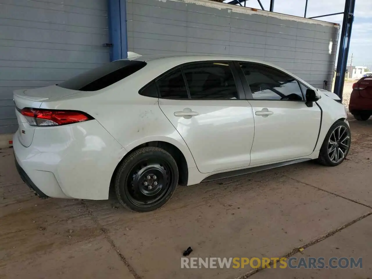 3 Фотография поврежденного автомобиля JTDS4MCE9MJ068275 TOYOTA COROLLA 2021