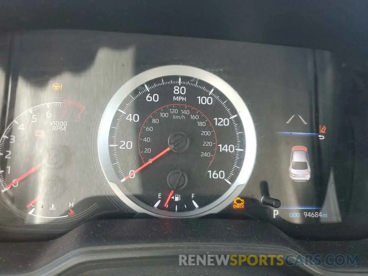 9 Фотография поврежденного автомобиля JTDS4MCE9MJ068275 TOYOTA COROLLA 2021