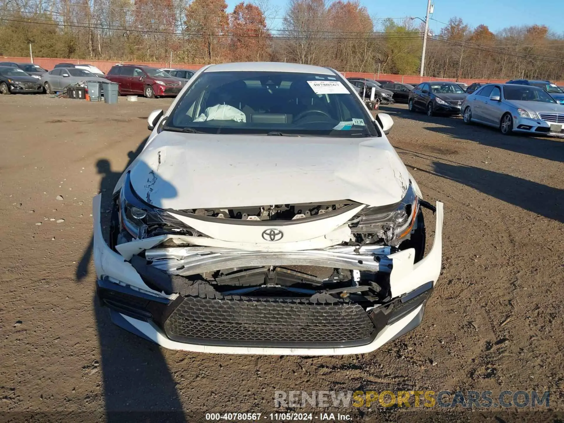 12 Фотография поврежденного автомобиля JTDS4MCE9MJ070849 TOYOTA COROLLA 2021